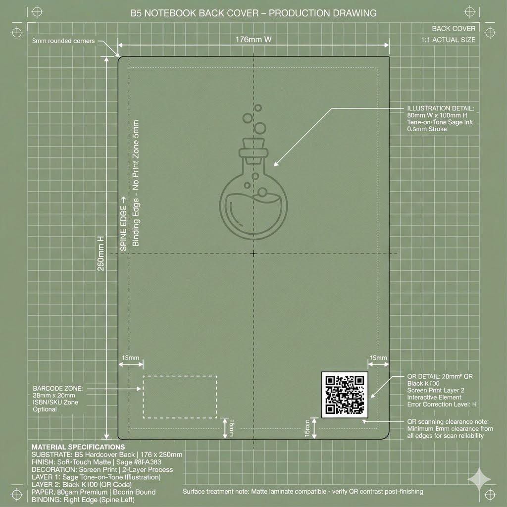 Custom Back Cover Design